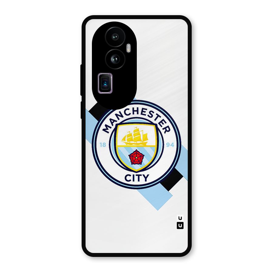Cool Manchester City Glass Back Case for Oppo Reno10 Pro Plus