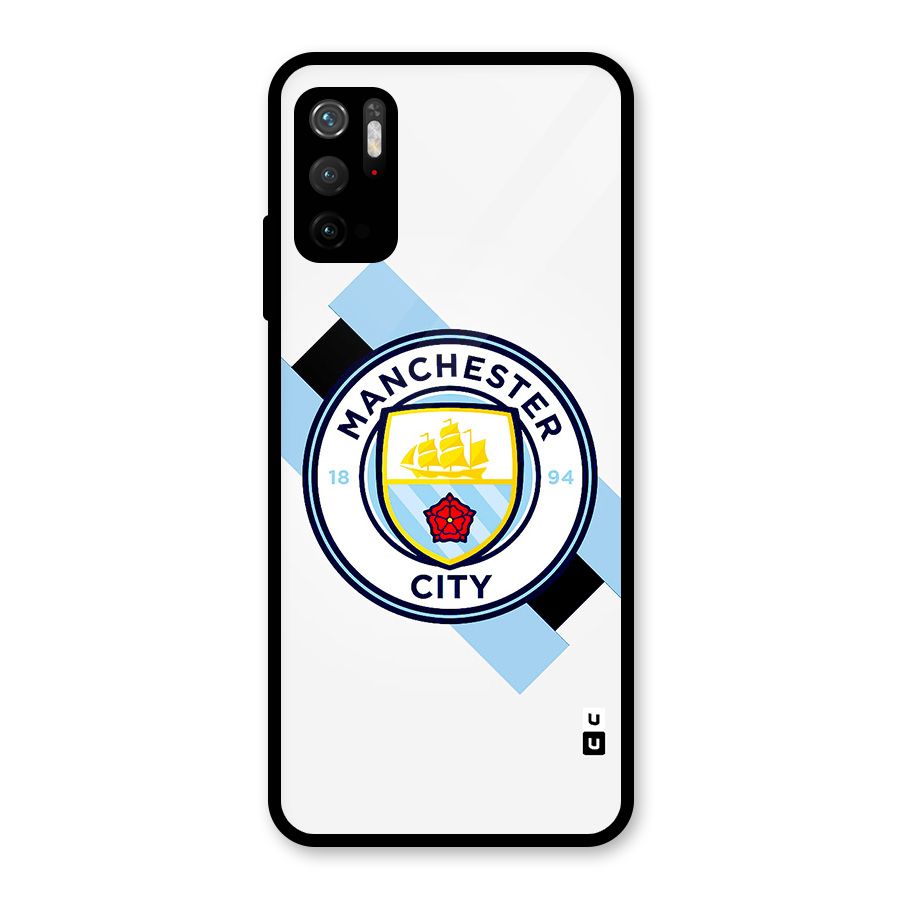 Cool Manchester City Glass Back Case for Poco M3 Pro 5G