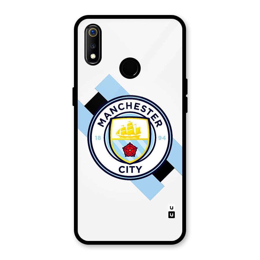 Cool Manchester City Glass Back Case for Realme 3i