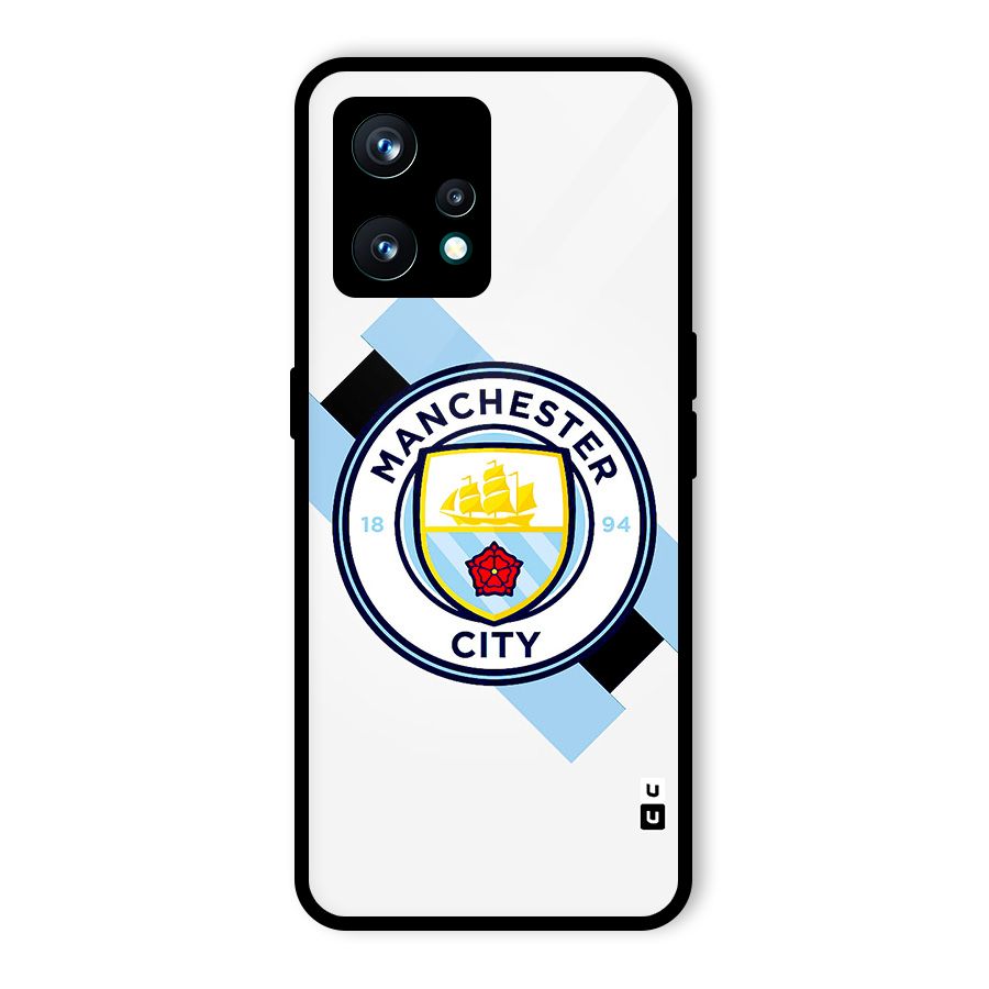Cool Manchester City Glass Back Case for Realme Narzo 50 Pro