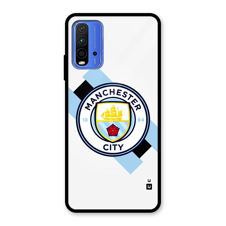 Cool Manchester City Glass Back Case for Redmi 9 Power