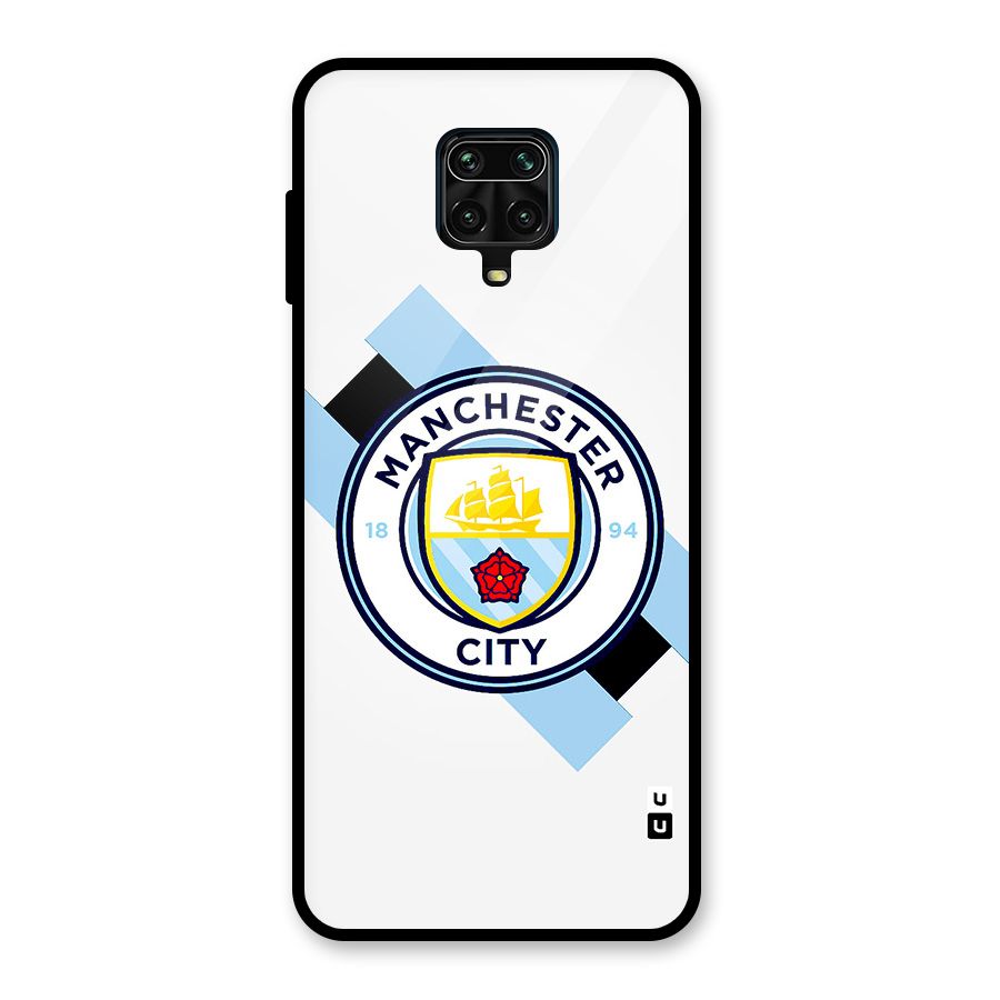 Cool Manchester City Glass Back Case for Redmi Note 9 Pro