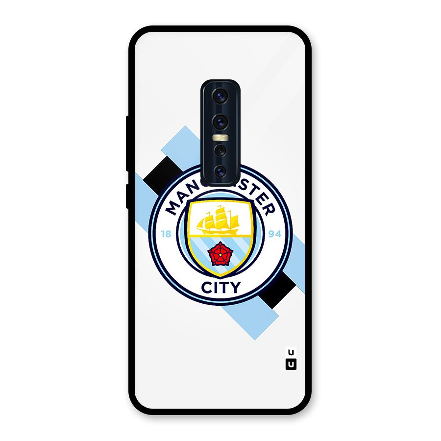 Cool Manchester City Glass Back Case for Vivo V17 Pro