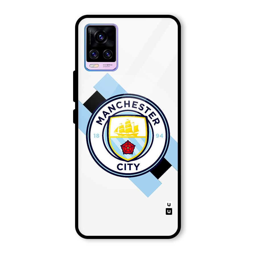 Cool Manchester City Glass Back Case for Vivo V20 Pro