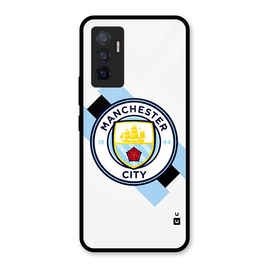 Cool Manchester City Glass Back Case for Vivo V23e