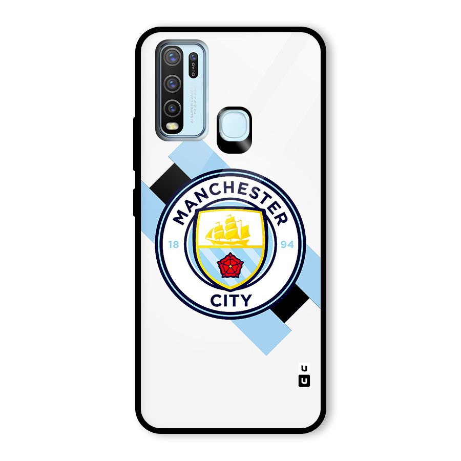 Cool Manchester City Glass Back Case for Vivo Y30
