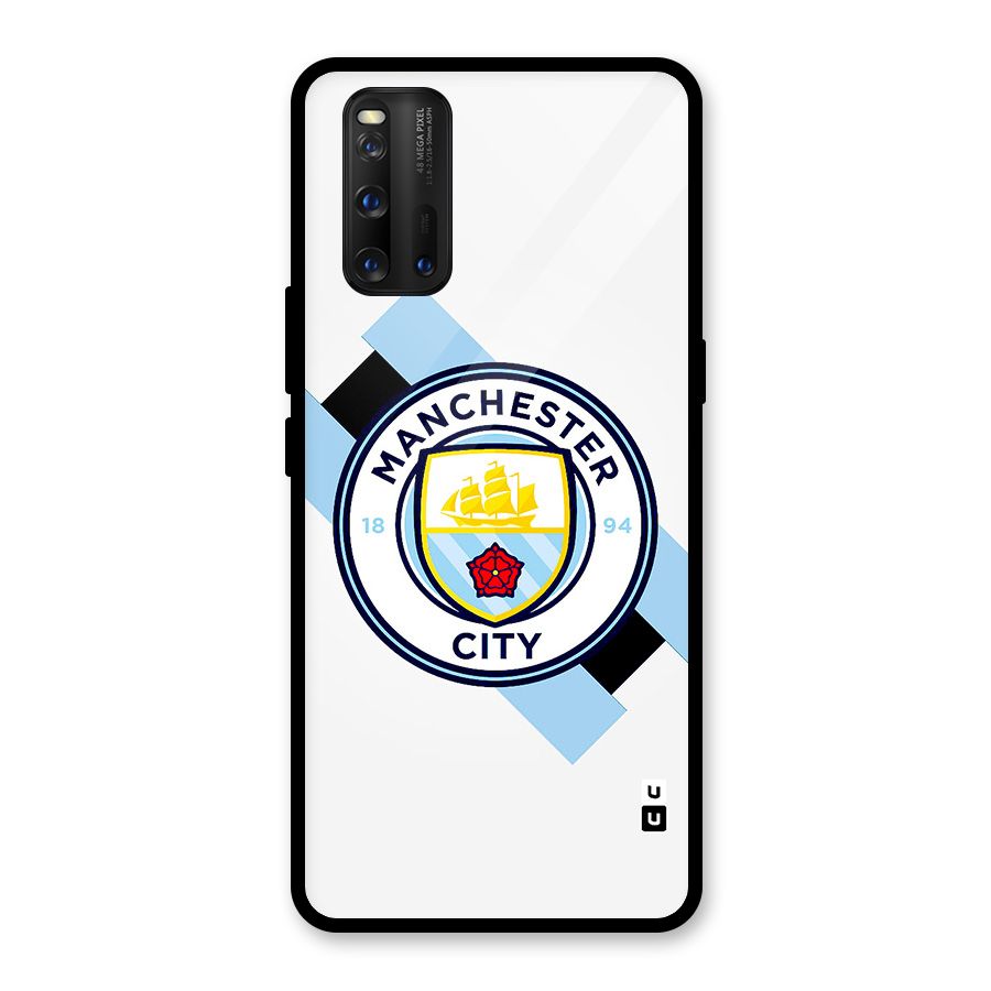 Cool Manchester City Glass Back Case for Vivo iQOO 3