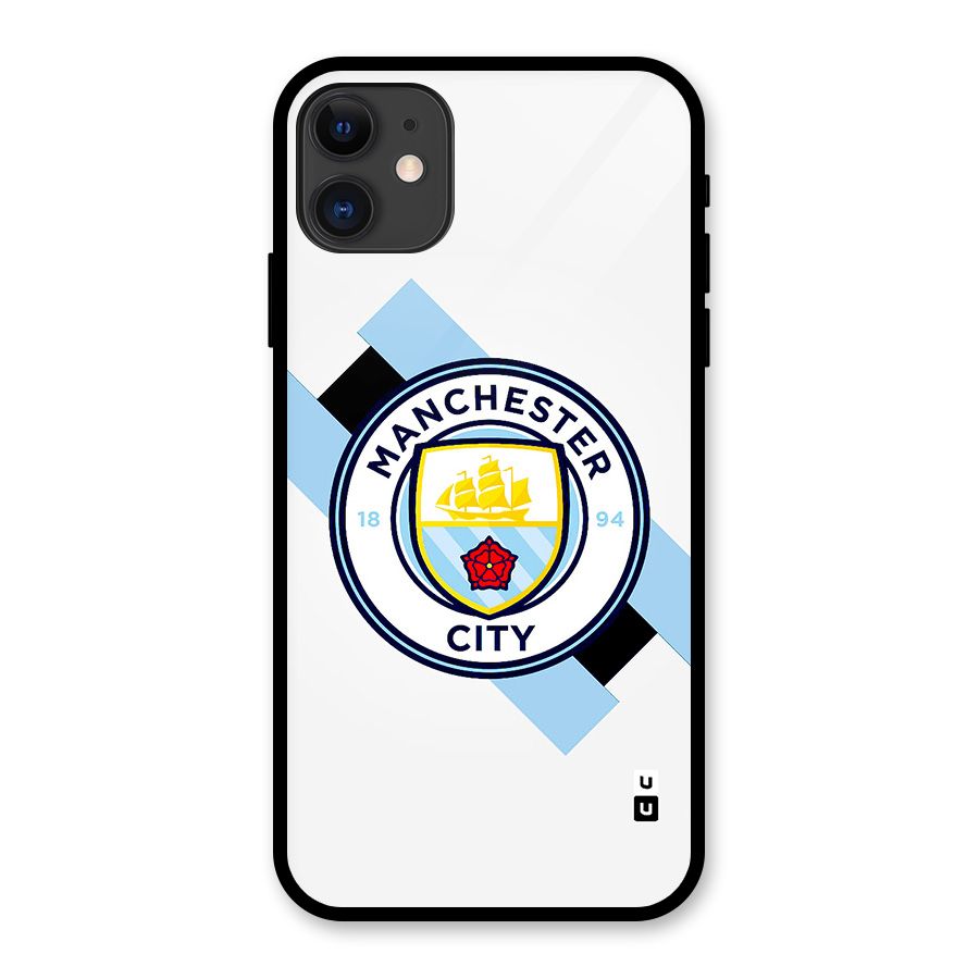 Cool Manchester City Glass Back Case for iPhone 11