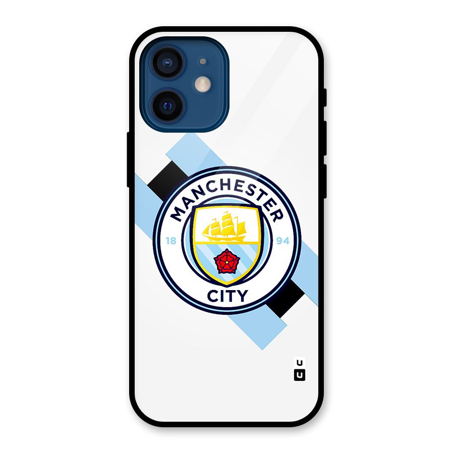 Cool Manchester City Glass Back Case for iPhone 12 Mini