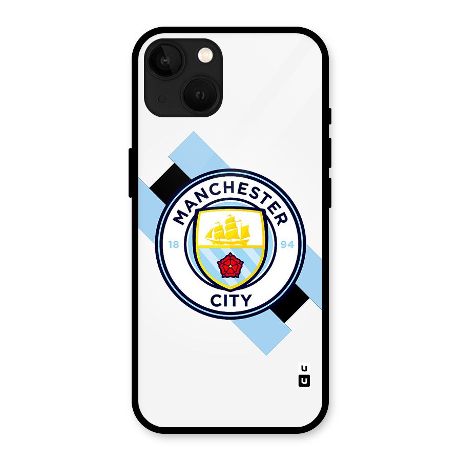 Cool Manchester City Glass Back Case for iPhone 13