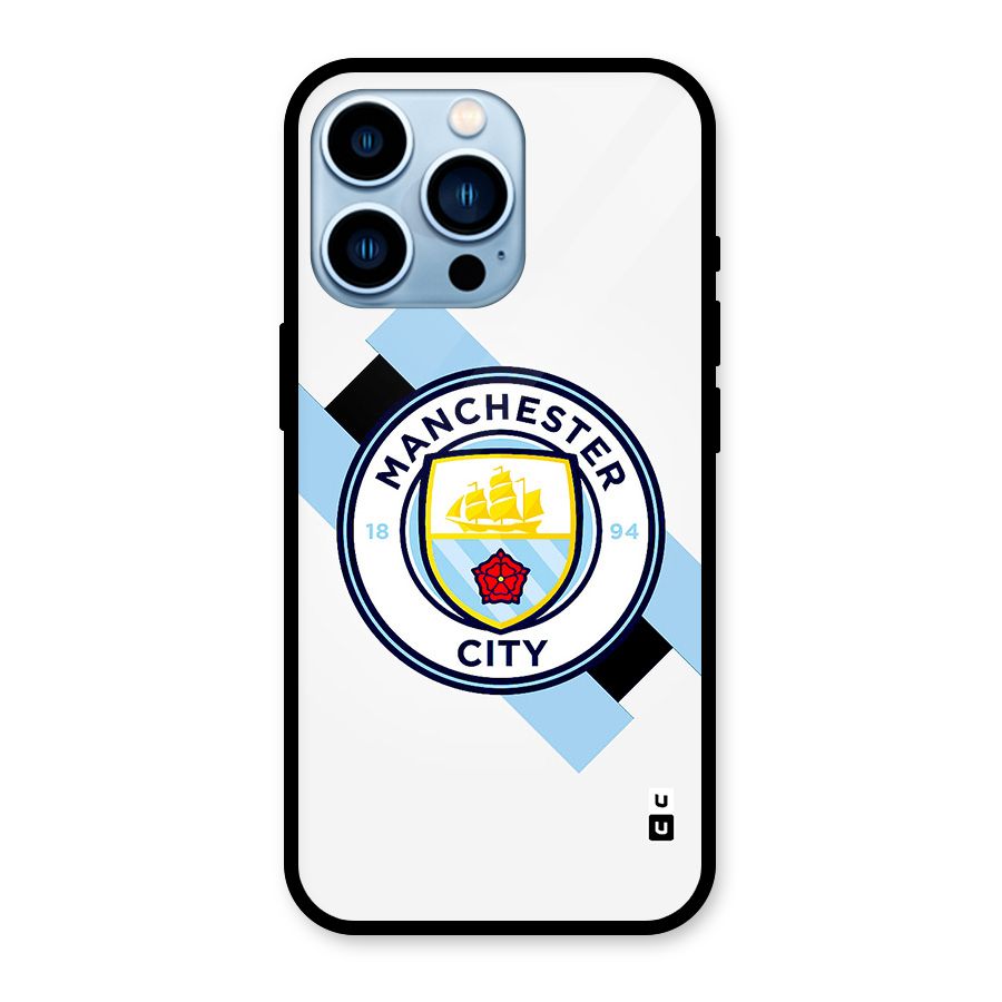 Cool Manchester City Glass Back Case for iPhone 13 Pro