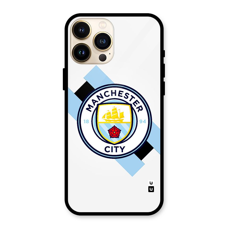 Cool Manchester City Glass Back Case for iPhone 13 Pro Max