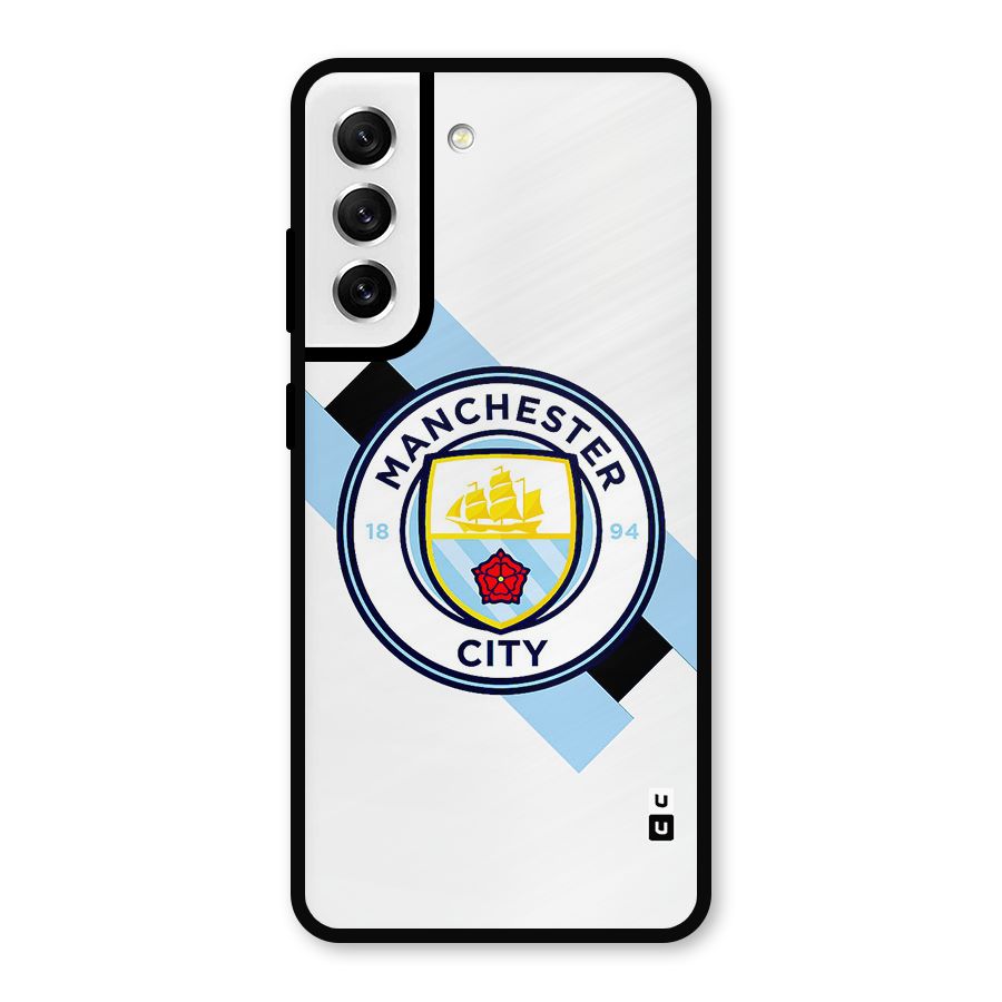 Cool Manchester City Metal Back Case for Galaxy S21 FE 5G