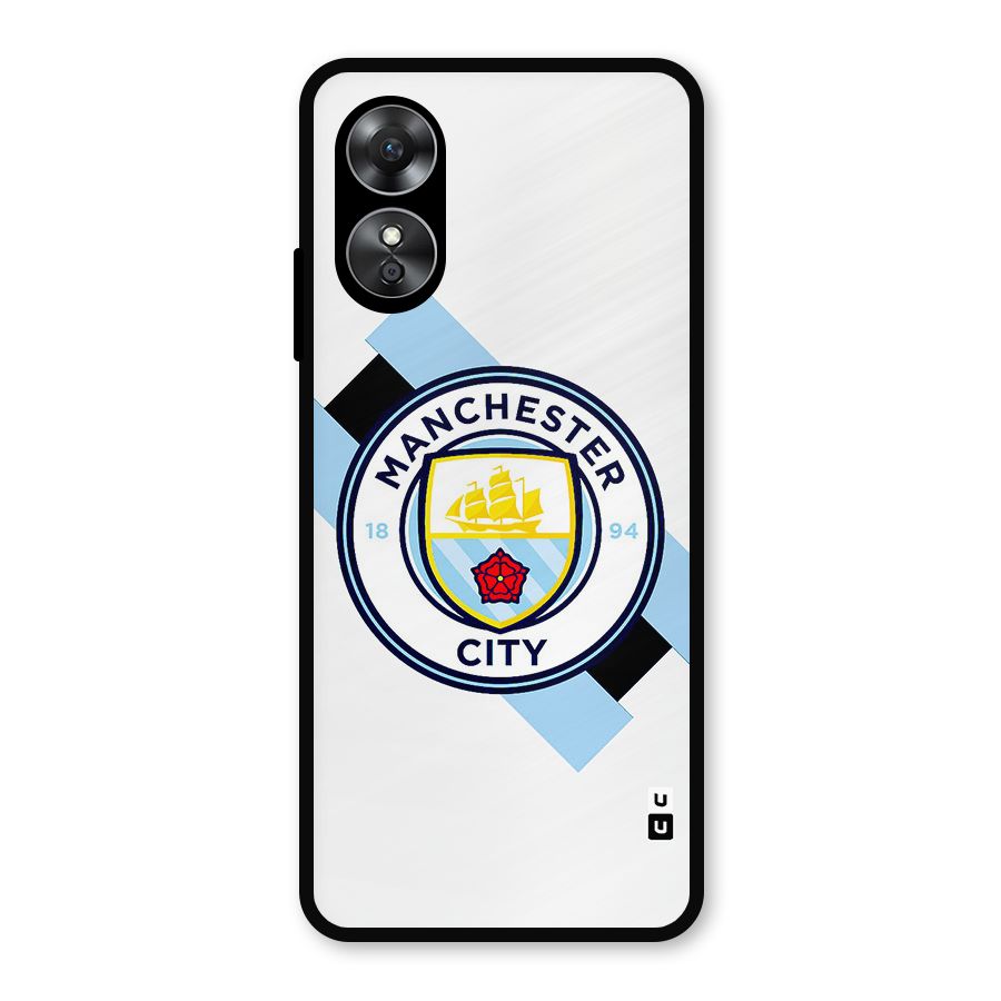 Cool Manchester City Metal Back Case for Oppo A17