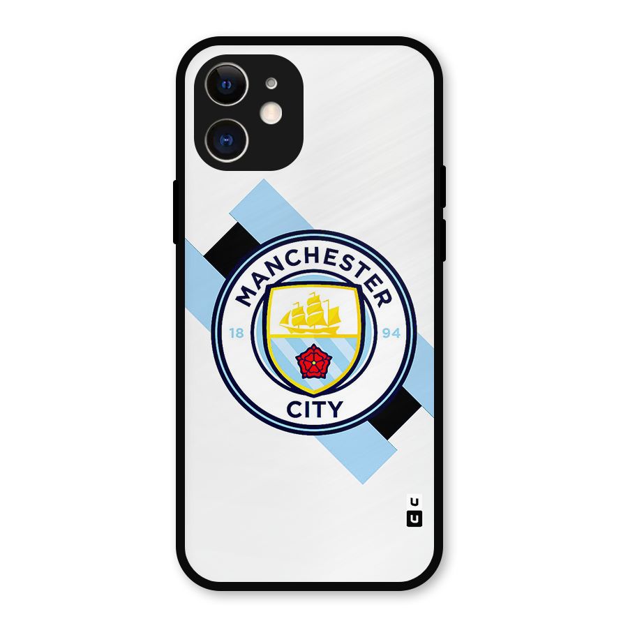 Cool Manchester City Metal Back Case for iPhone 12