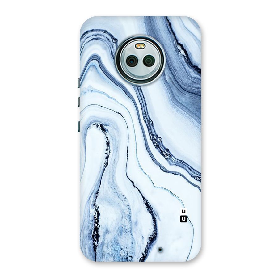 Cool Marble Art Back Case for Moto X4