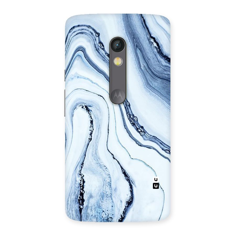 Cool Marble Art Back Case for Moto X Play