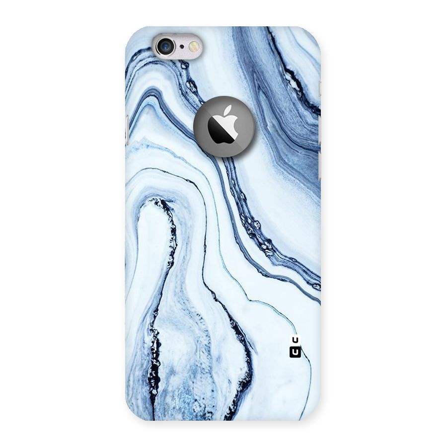 Cool Marble Art Back Case for iPhone 6 Logo Cut