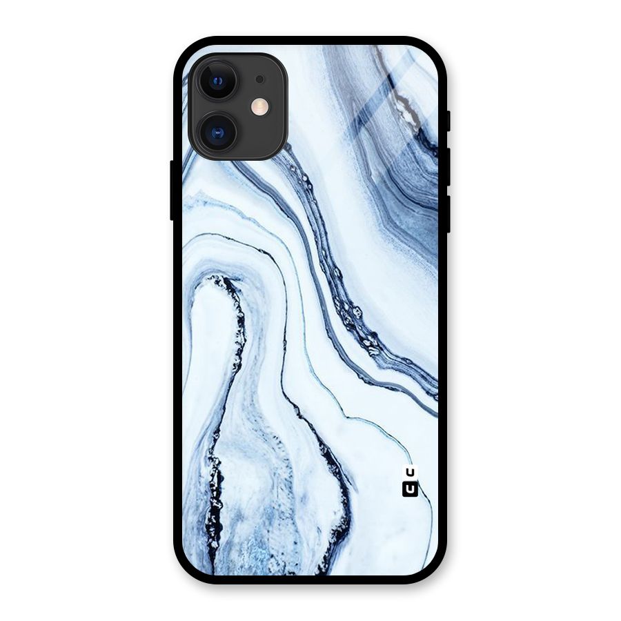 Cool Marble Art Glass Back Case for iPhone 11