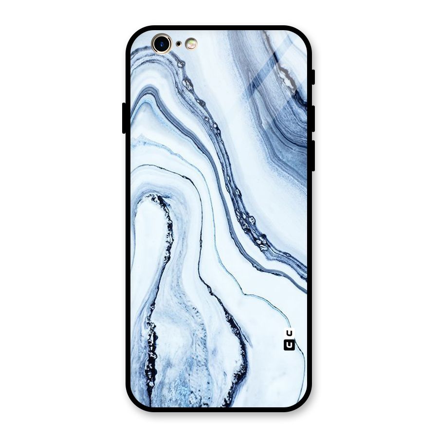 Cool Marble Art Glass Back Case for iPhone 6 6S