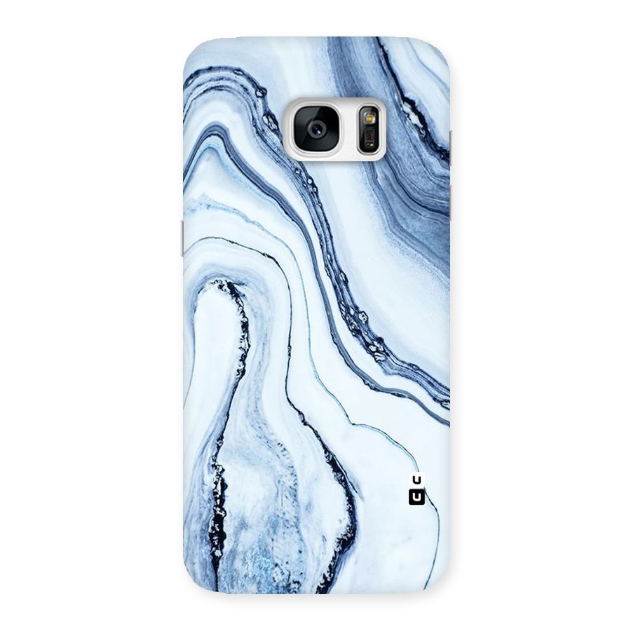 Cool Marble Style (Printed) Back Case for Galaxy S7 Edge