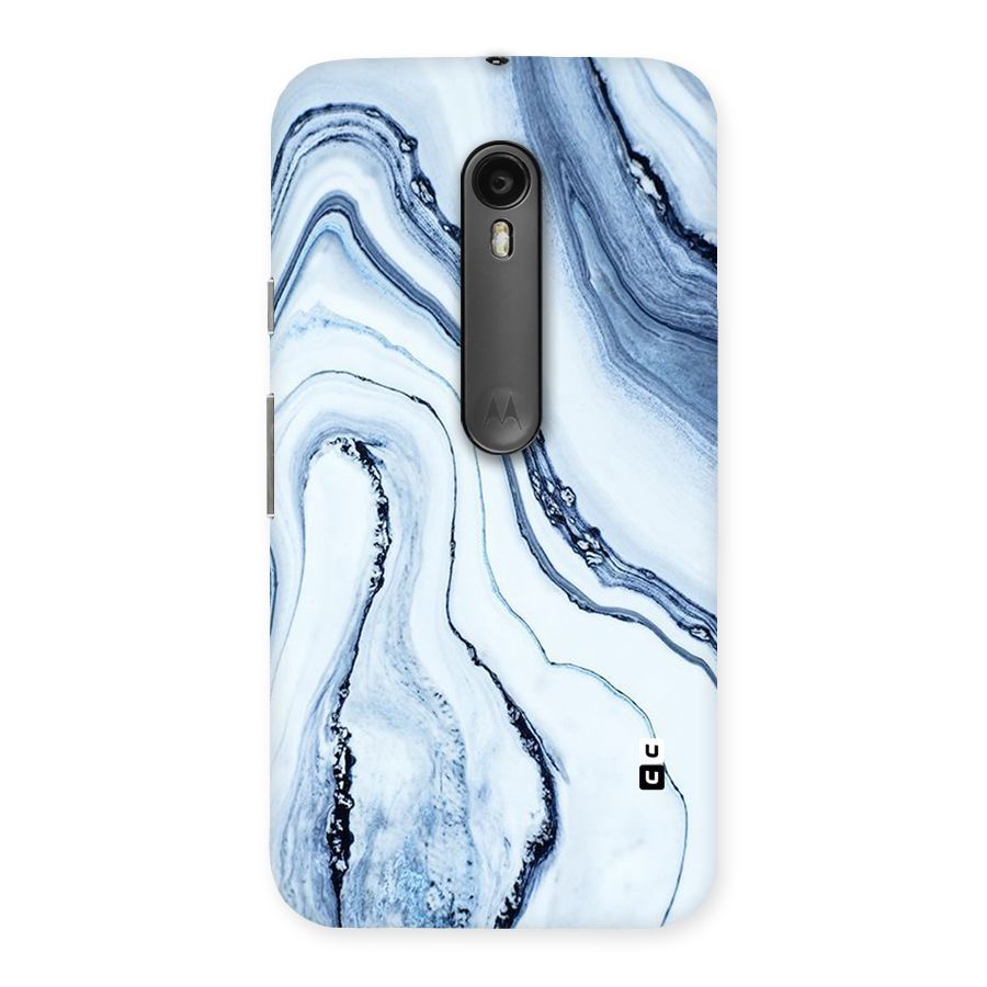 Cool Marble Style (Printed) Back Case for Moto G Turbo