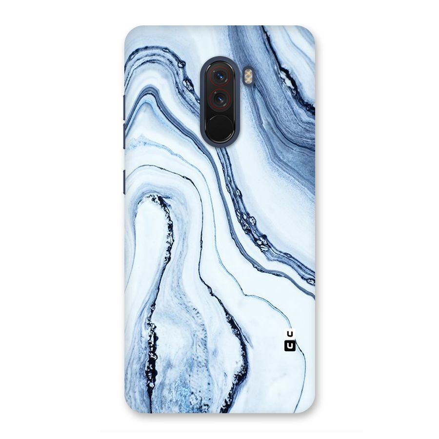 Cool Marble Style (Printed) Back Case for Poco F1