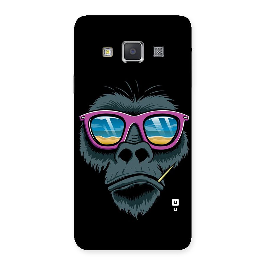 Cool Monkey Beach Sunglasses Back Case for Galaxy A3