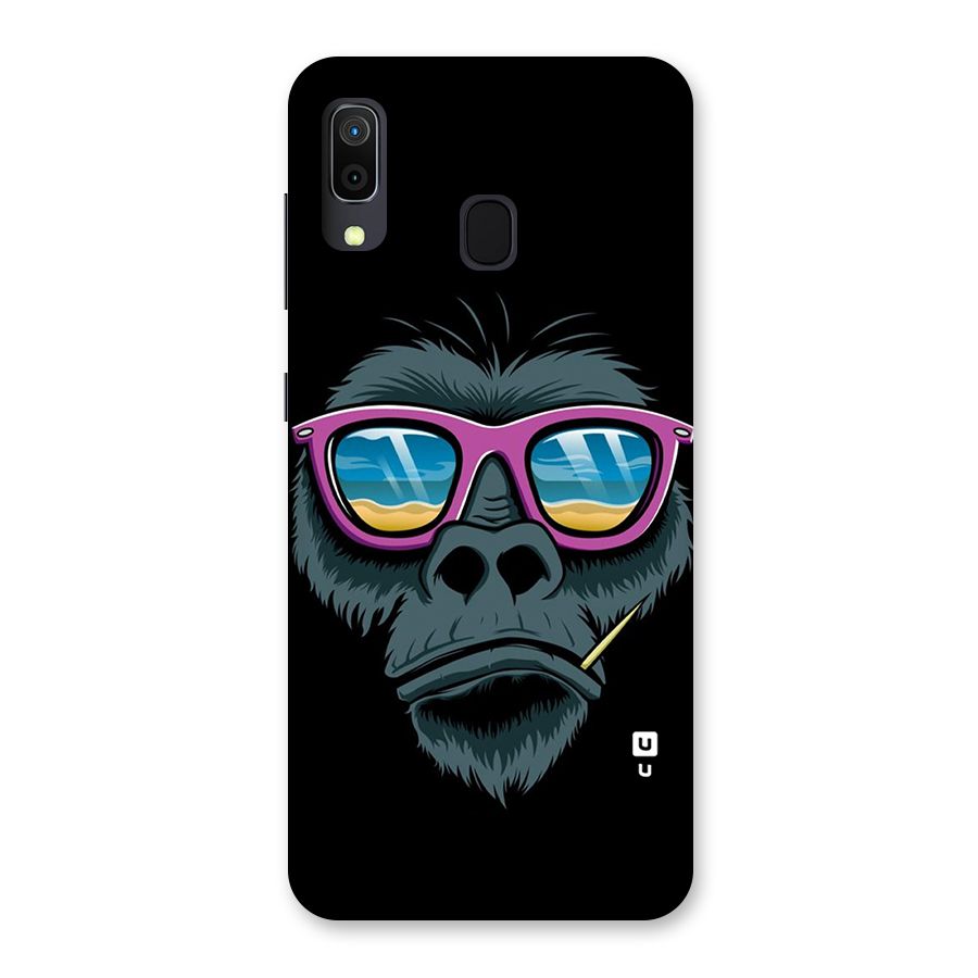 Cool Monkey Beach Sunglasses Back Case for Galaxy A30