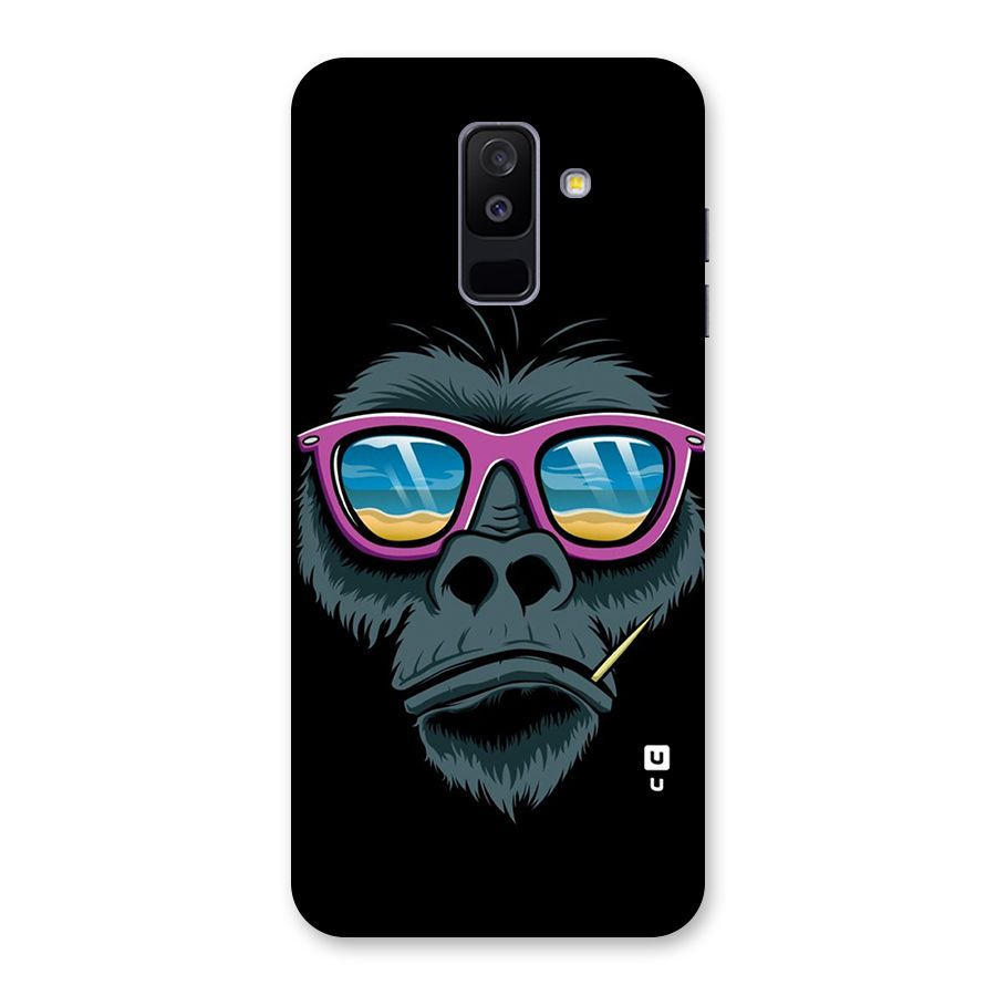 Cool Monkey Beach Sunglasses Back Case for Galaxy A6 Plus