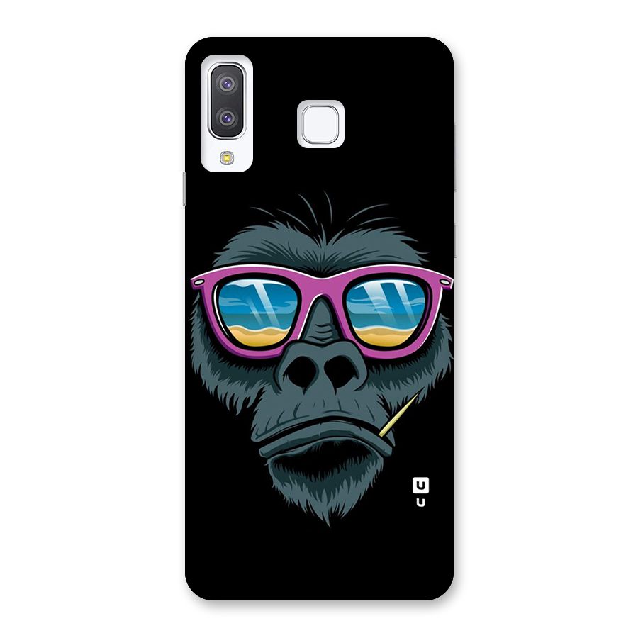 Cool Monkey Beach Sunglasses Back Case for Galaxy A8 Star