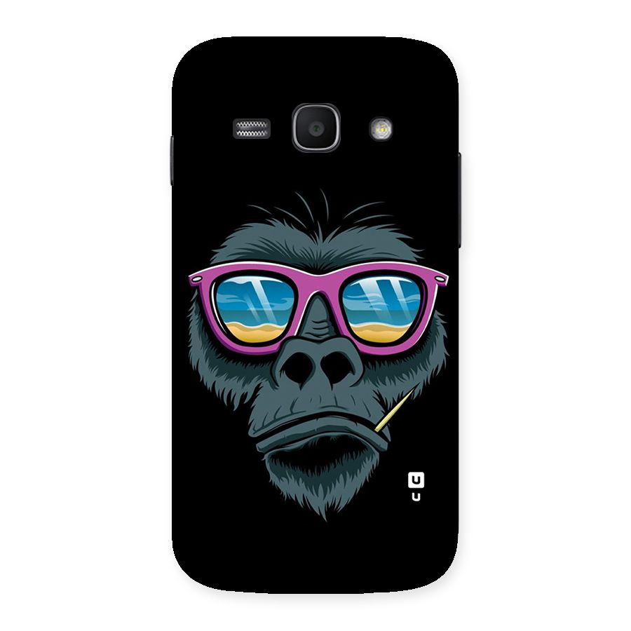 Cool Monkey Beach Sunglasses Back Case for Galaxy Ace 3