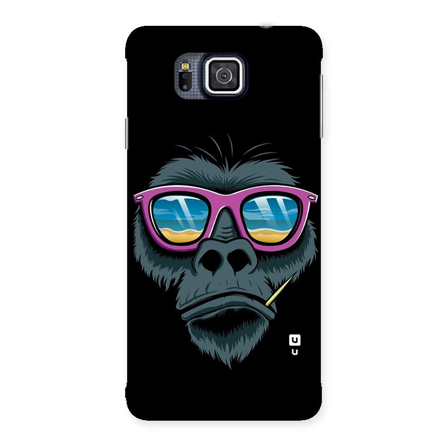 Cool Monkey Beach Sunglasses Back Case for Galaxy Alpha