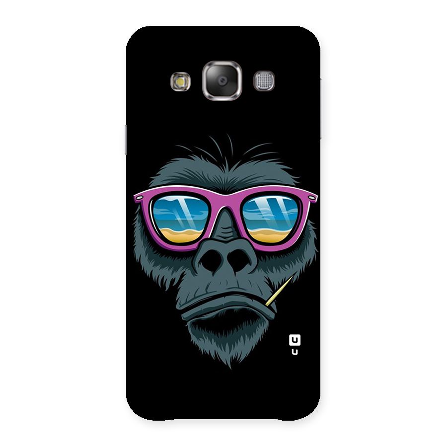 Cool Monkey Beach Sunglasses Back Case for Galaxy E7