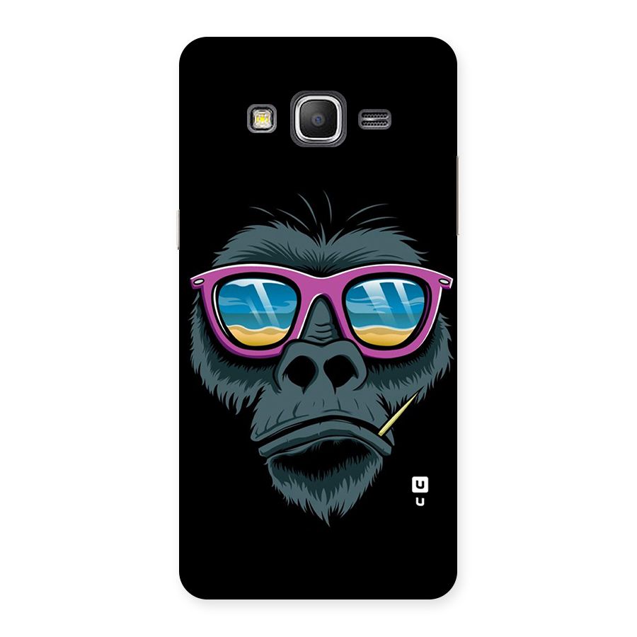 Cool Monkey Beach Sunglasses Back Case for Galaxy Grand Prime