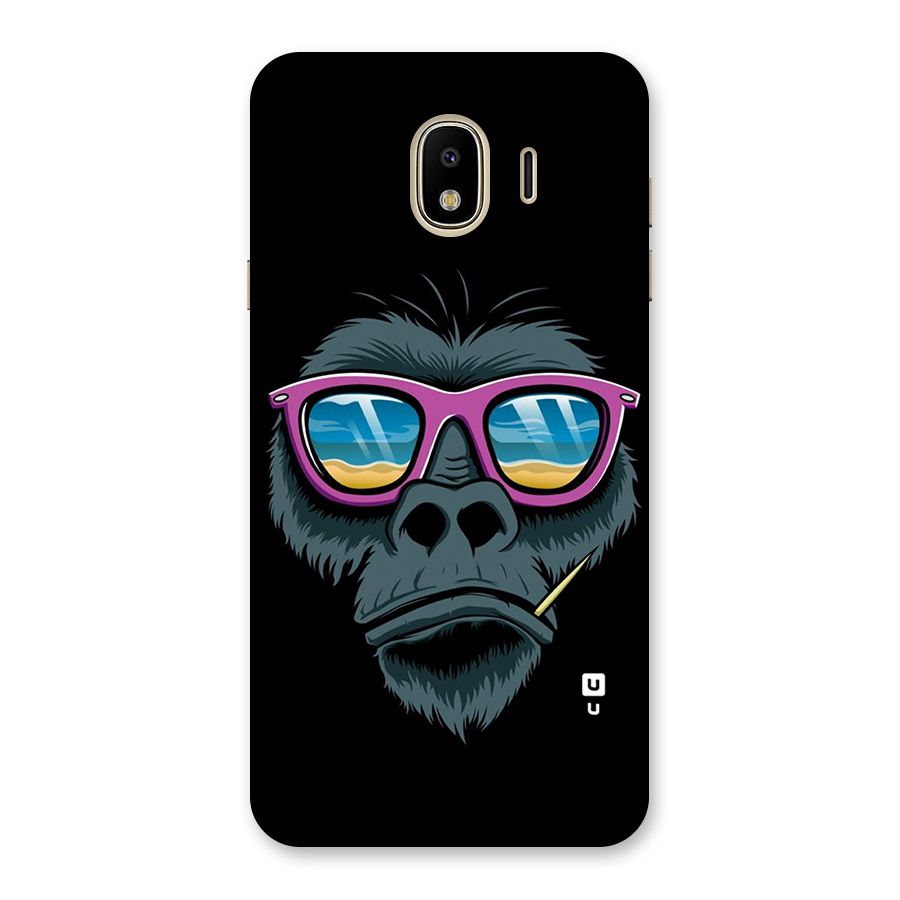 Cool Monkey Beach Sunglasses Back Case for Galaxy J4