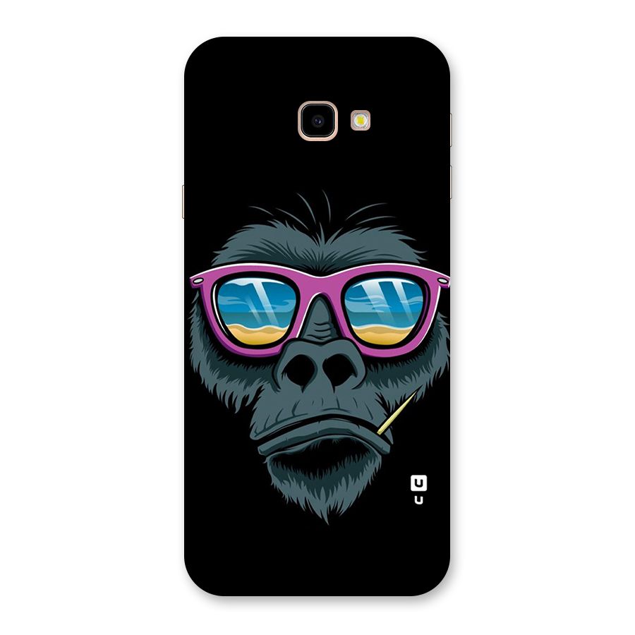 Cool Monkey Beach Sunglasses Back Case for Galaxy J4 Plus
