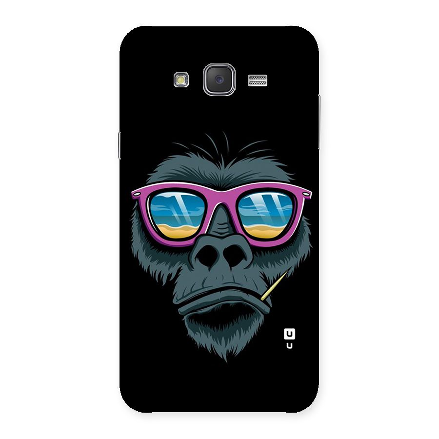 Cool Monkey Beach Sunglasses Back Case for Galaxy J7