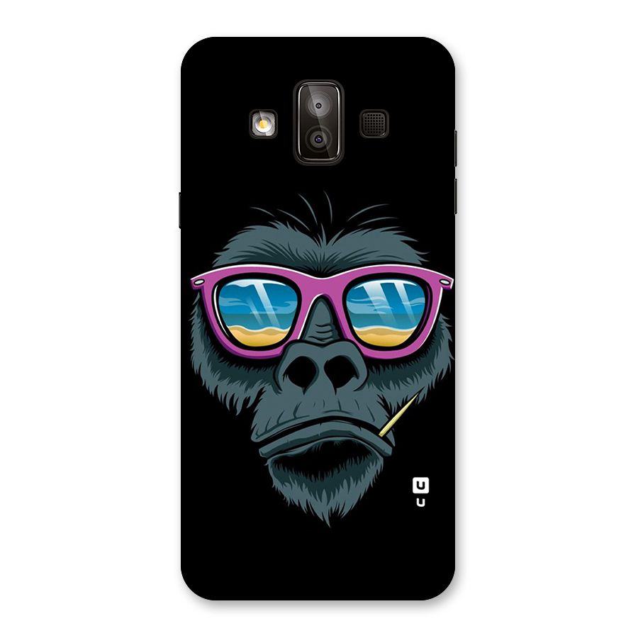Cool Monkey Beach Sunglasses Back Case for Galaxy J7 Duo