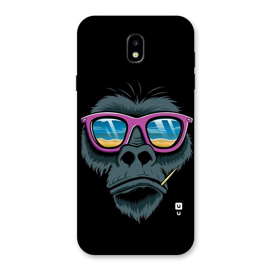 Cool Monkey Beach Sunglasses Back Case for Galaxy J7 Pro