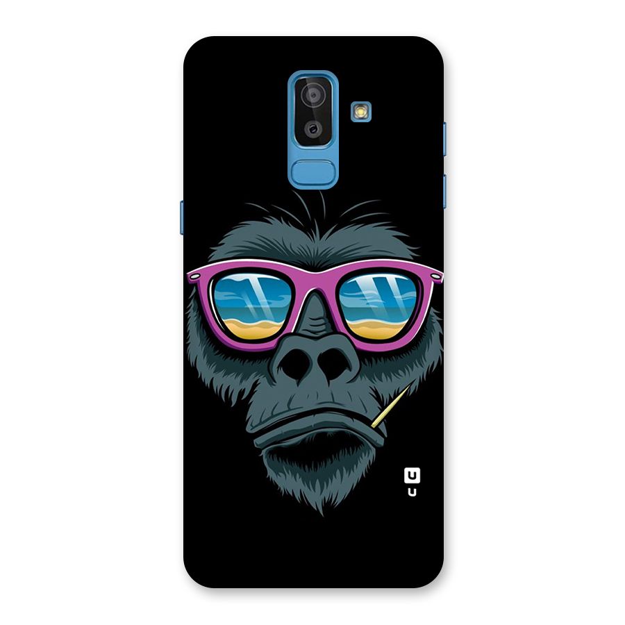 Cool Monkey Beach Sunglasses Back Case for Galaxy J8