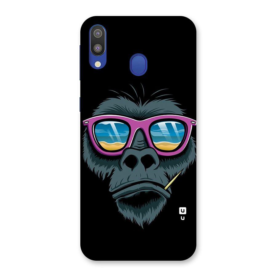 Cool Monkey Beach Sunglasses Back Case for Galaxy M20