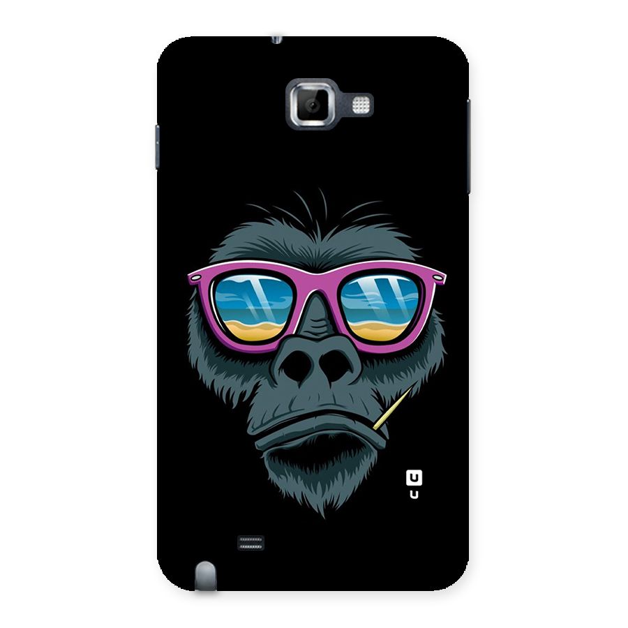 Cool Monkey Beach Sunglasses Back Case for Galaxy Note