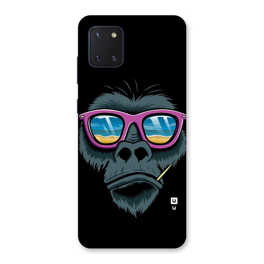 Cool Monkey Beach Sunglasses Back Case for Galaxy Note 10 Lite
