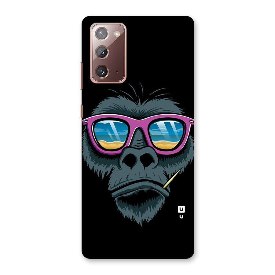 Cool Monkey Beach Sunglasses Back Case for Galaxy Note 20