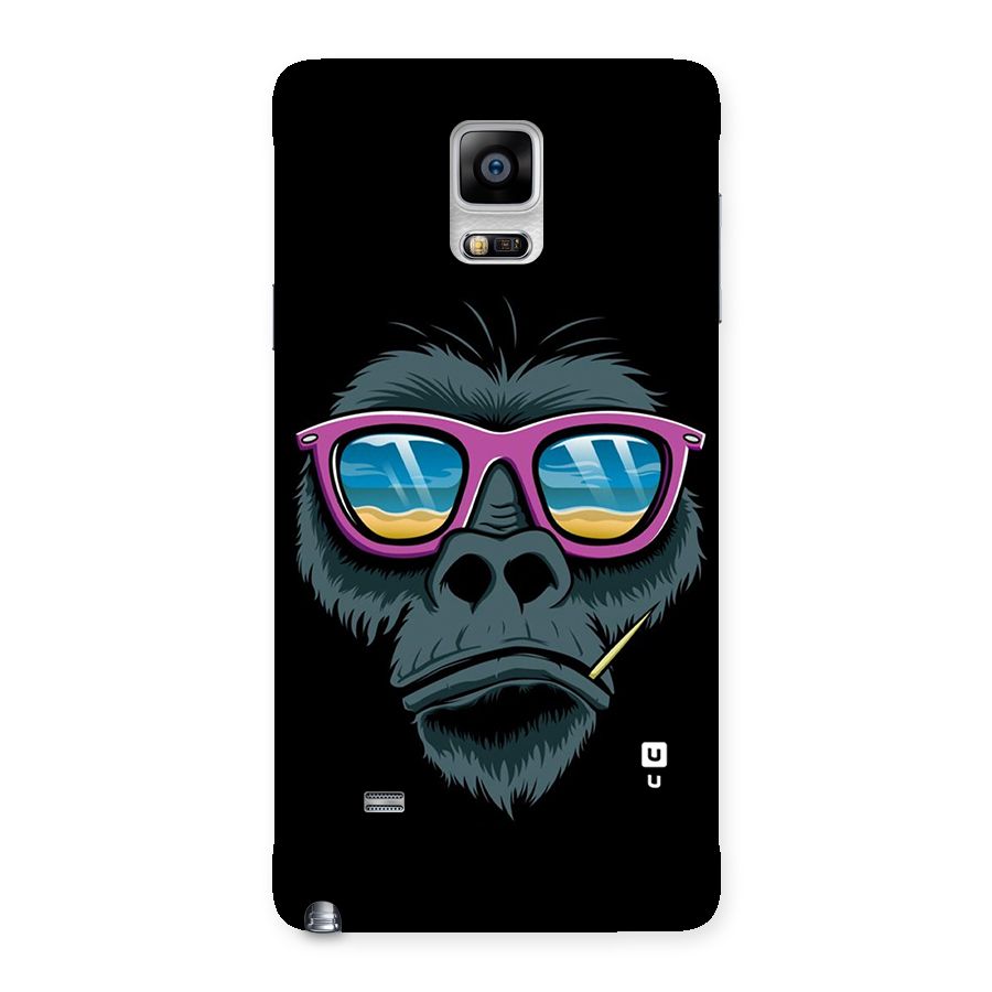 Cool Monkey Beach Sunglasses Back Case for Galaxy Note 4