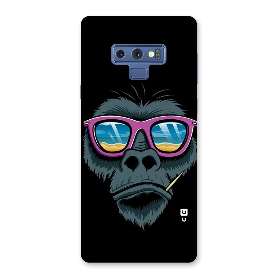 Cool Monkey Beach Sunglasses Back Case for Galaxy Note 9