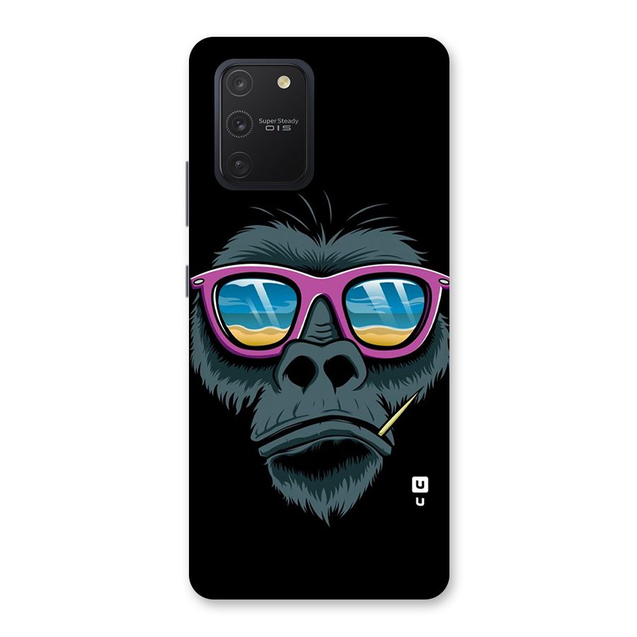 Cool Monkey Beach Sunglasses Back Case for Galaxy S10 Lite