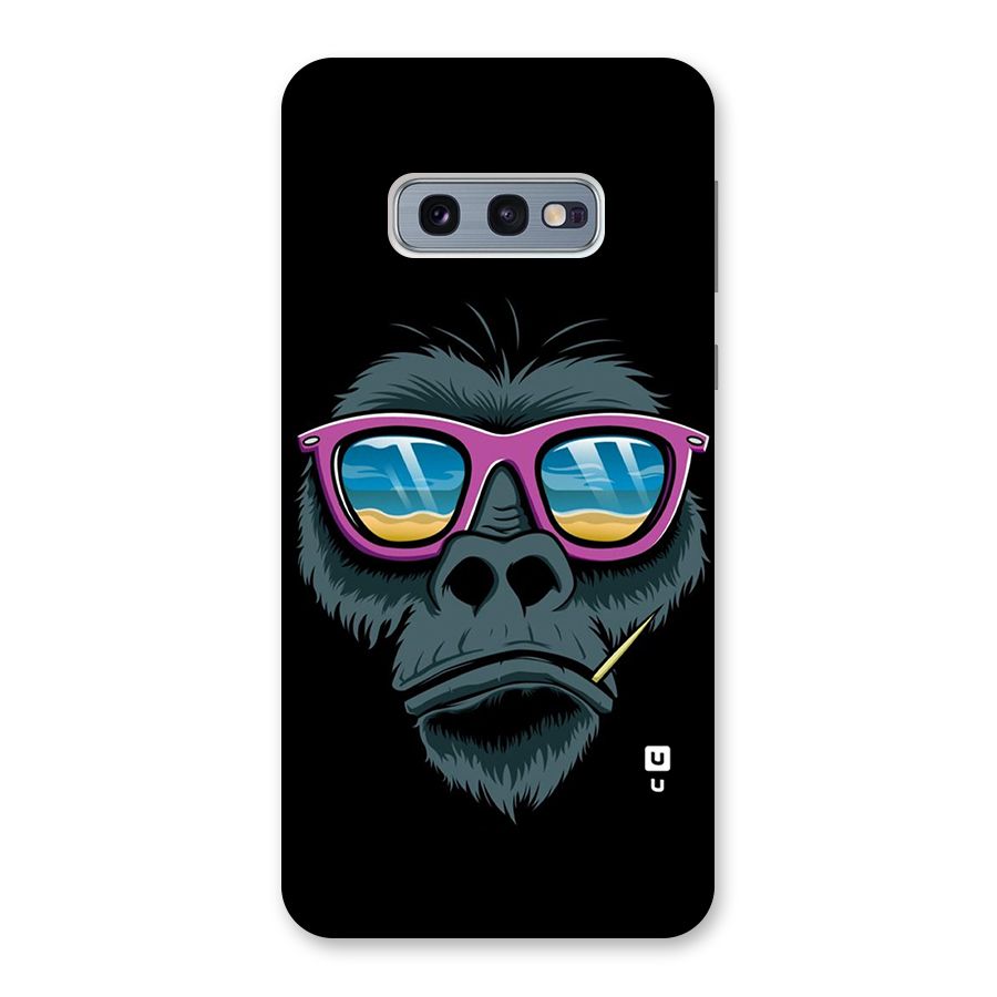 Cool Monkey Beach Sunglasses Back Case for Galaxy S10e