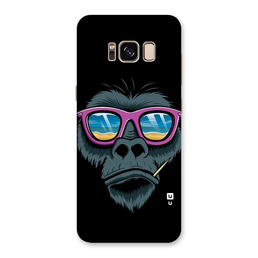 Cool Monkey Beach Sunglasses Back Case for Galaxy S8